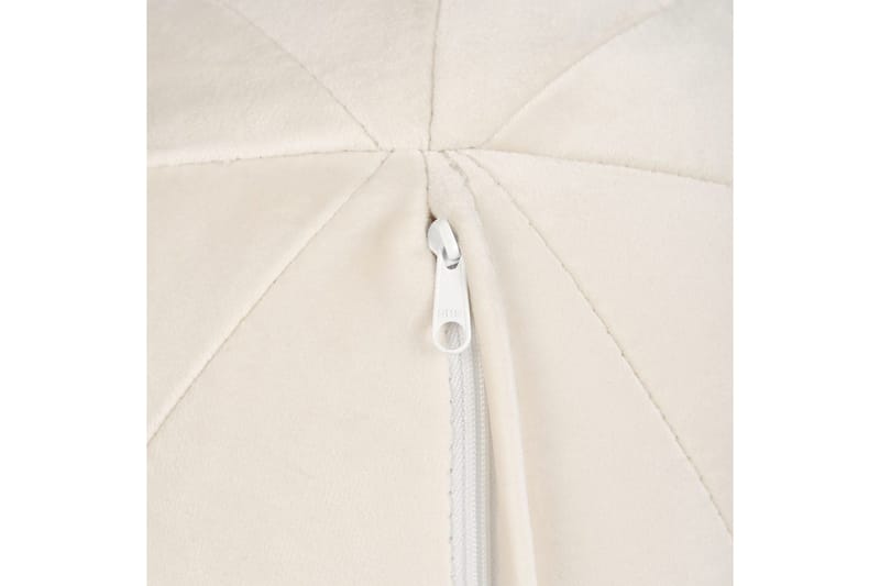 Lænestol Leiren - Off-white/Fløjl - Møbler - Stole & lænestole - Lænestole