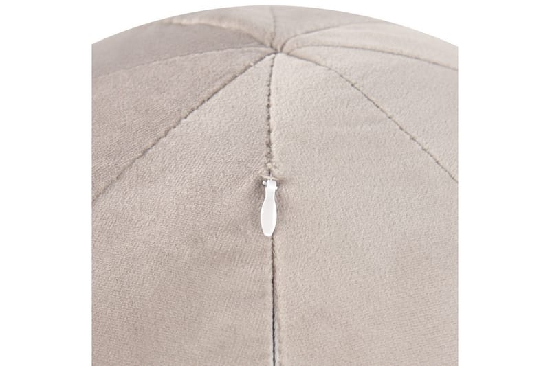 Lænestol Leiren - Taupe/Fløjl - Møbler - Stole & lænestole - Lænestole