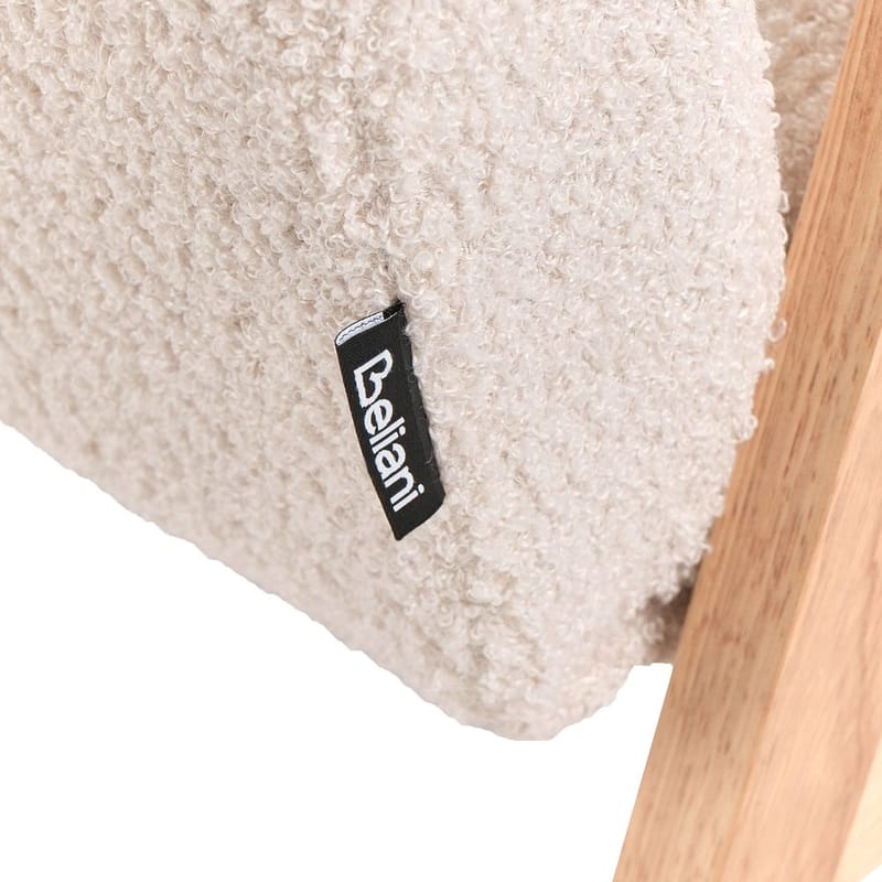 Lænestol Linde - Beige, lyst træ - Møbler - Stole & lænestole - Lænestole - Sengestol