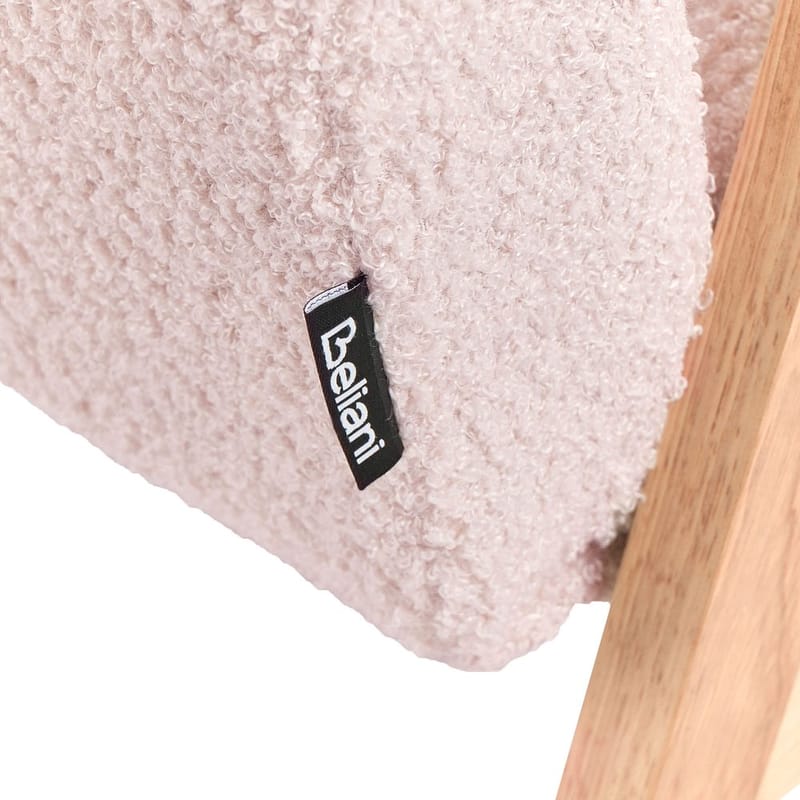 Lænestol Linde - Rosa, lyst træ - Møbler - Stole & lænestole - Lænestole - Sengestol