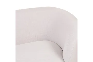 Lænestol Loen - Beige/guld/polyester/Beige/guld/Polyester - Møbler - Stole & lænestole - Lænestole - Klubstol