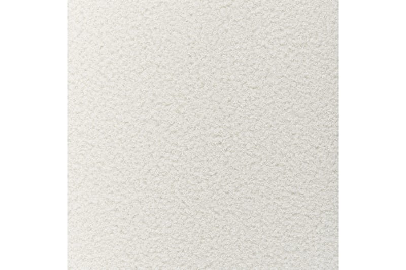 Lænestol Loen - Hvid, Sort/Bouclé, Hvid, Sort/bouclé - Møbler - Stole & lænestole - Lænestole