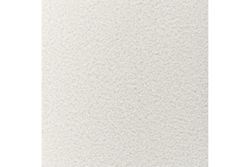 Lænestol Loen - Hvid, Sort/Bouclé, Hvid, Sort/bouclé - Møbler - Stole & lænestole - Lænestole