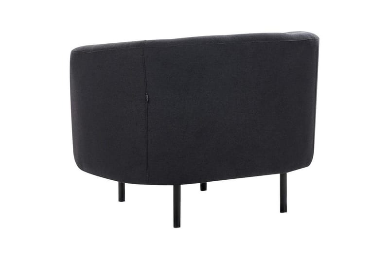 Lænestol Loen - Sort/Polyester - Møbler - Stole & lænestole - Lænestole