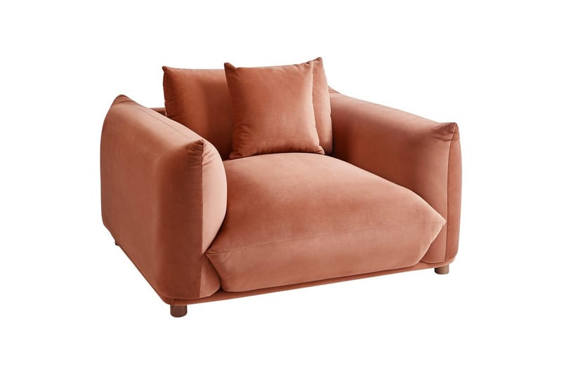 Lænestol Luvos - Brun, mørkt træ - Møbler - Stole & lænestole - Lænestole