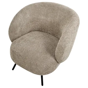 Lænestol Makela - Taupe - Møbler - Stole & lænestole - Lænestole