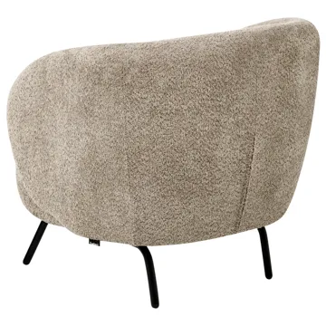 Lænestol Makela - Taupe - Møbler - Stole & lænestole - Lænestole