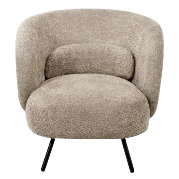 Lænestol Makela - Taupe - Møbler - Stole & lænestole - Lænestole