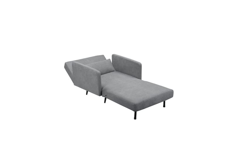 Lænestol Mallory Antracit - Antracit - Møbler - Stole & lænestole - Lænestole - Sengestol