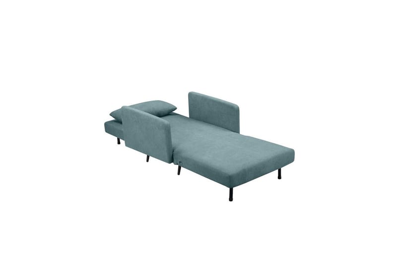 Lænestol Mallory Petrol - Petrol - Møbler - Stole & lænestole - Lænestole - Sengestol