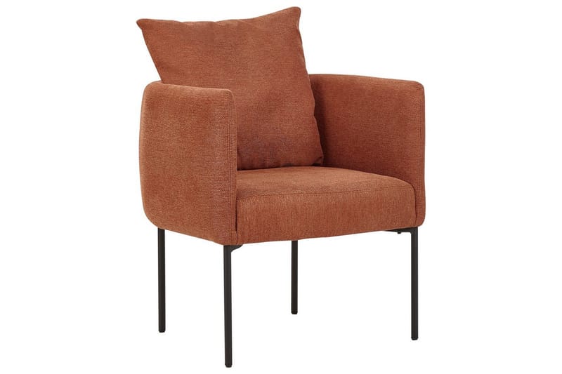 Lænestol Malmos, Guldbrun, Sort