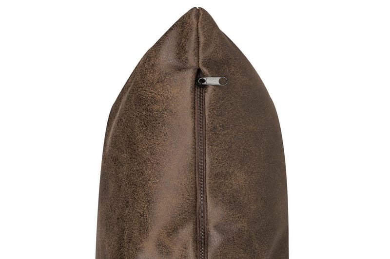 Lænestol Malmos - Mørkebrun, Sort - Møbler - Stole & lænestole - Lænestole