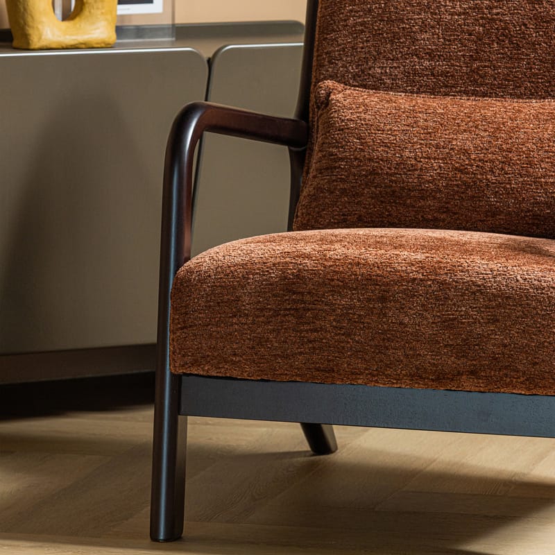 Lænestol Mark - Brun - Møbler - Stole & lænestole - Lænestole