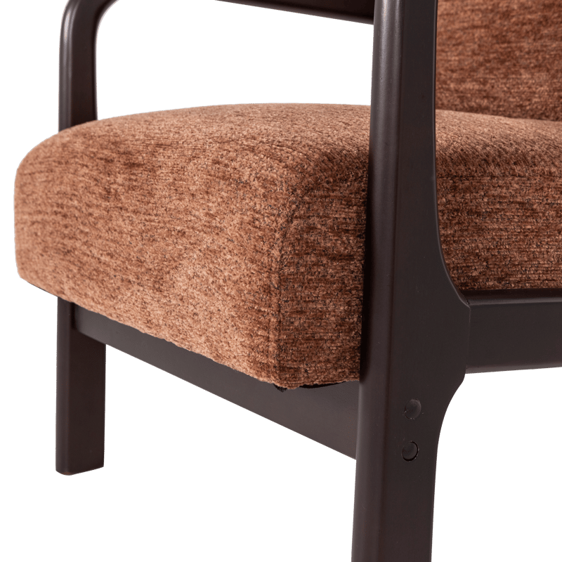 Lænestol Mark - Brun - Møbler - Stole & lænestole - Lænestole