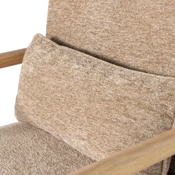 Lænestol Mark - Sand - Møbler - Stole & lænestole - Lænestole