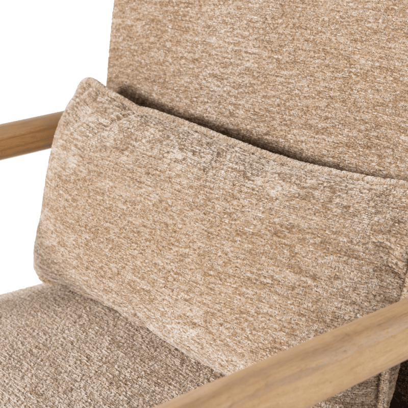 Lænestol Mark - Sand - Møbler - Stole & lænestole - Lænestole