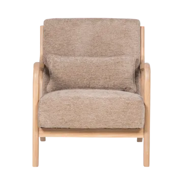 Lænestol Mark - Sand - Møbler - Stole & lænestole - Lænestole