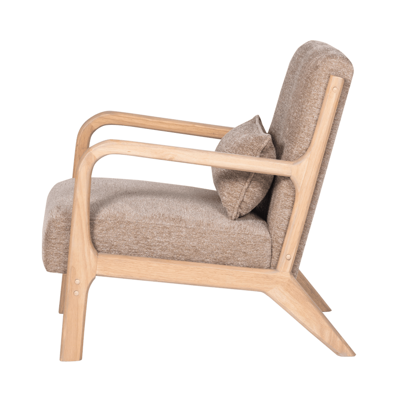 Lænestol Mark - Sand - Møbler - Stole & lænestole - Lænestole