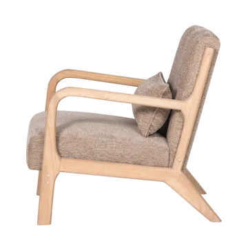 Lænestol Mark - Sand - Møbler - Stole & lænestole - Lænestole