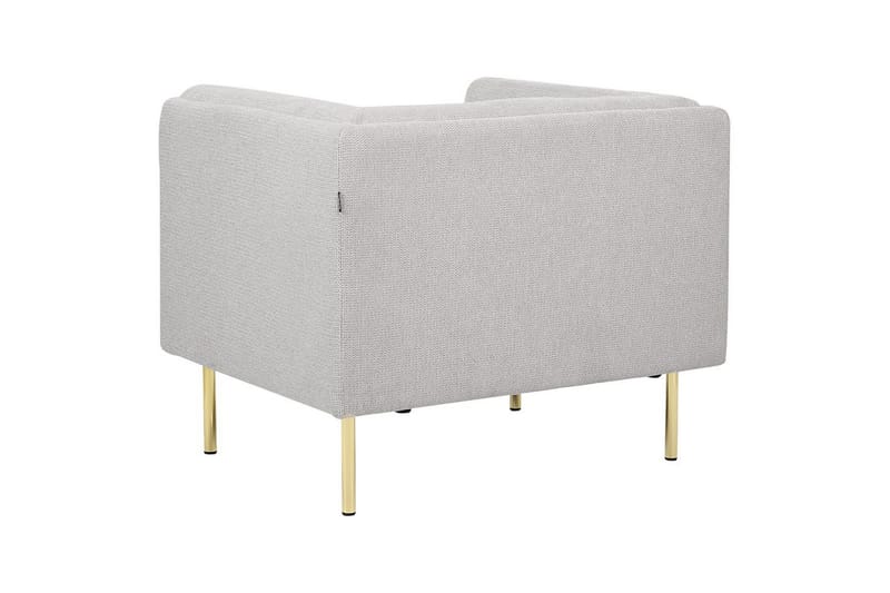 Lænestol Moen - Grå, guld - Møbler - Stole & lænestole - Lænestole