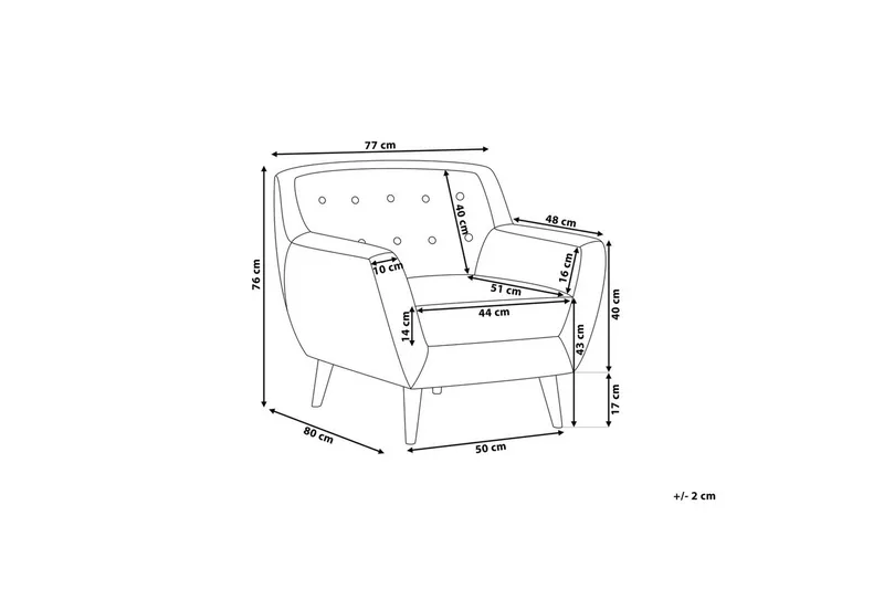 Lænestol Motala - Møbler - Stole & lænestole - Lænestole