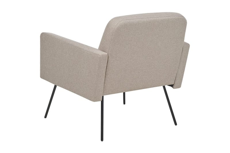 Lænestol Narken - Beige, sort - Møbler - Stole & lænestole - Lænestole