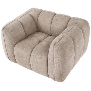 Lænestol Ness - Taupe - Møbler - Stole & lænestole - Lænestole