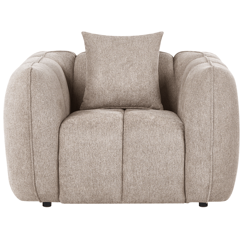 Lænestol Ness - Taupe - Møbler - Stole & lænestole - Lænestole