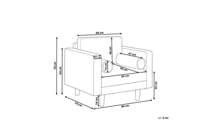 Lænestol Nurmo - Brun, mørkt træ - Møbler - Stole & lænestole - Lænestole