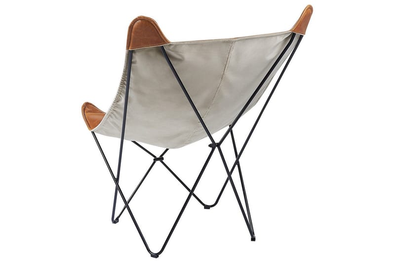 Lænestol Nybro - Brun, Sort/Kunstlæder - Møbler - Stole & lænestole - Lænestole