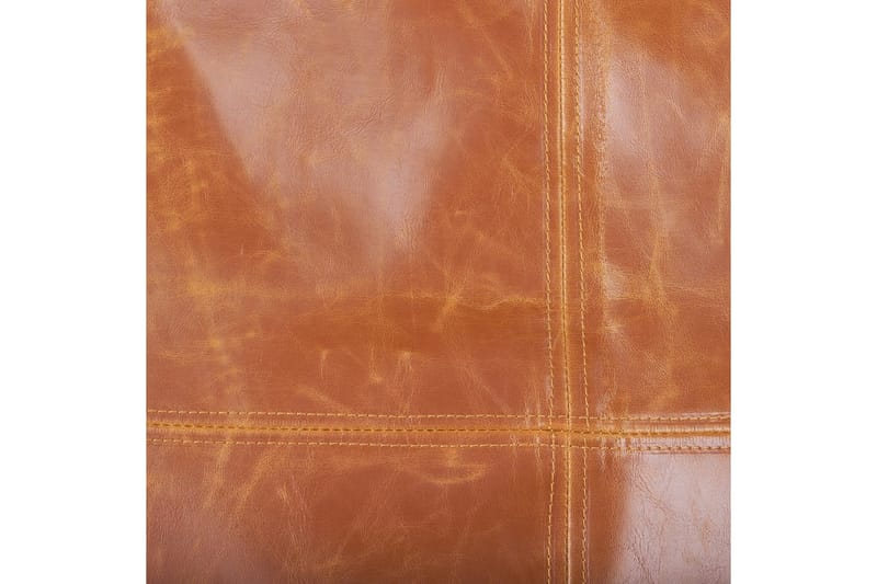 Lænestol Nybro - Brun, Sort/Kunstlæder - Møbler - Stole & lænestole - Lænestole