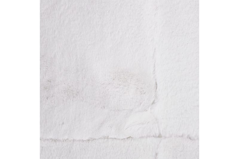 Lænestol Nybro - Hvid, Sort/fake fur - Møbler - Stole & lænestole - Lænestole