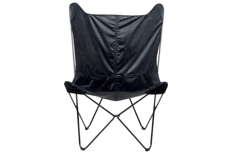 Lænestol Nybro - Sort/Fløjl - Møbler - Stole & lænestole - Lænestole