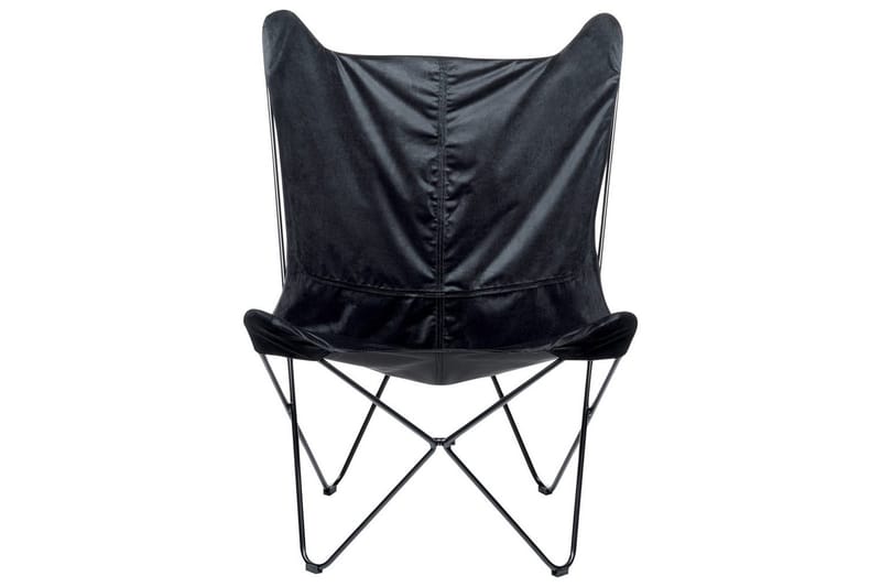 Lænestol Nybro - Sort/Fløjl - Møbler - Stole & lænestole - Lænestole