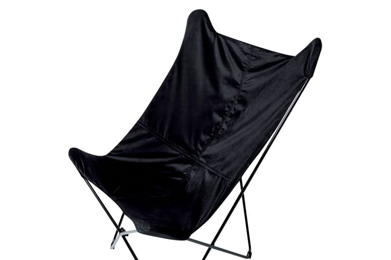 Lænestol Nybro - Sort/Fløjl - Møbler - Stole & lænestole - Lænestole