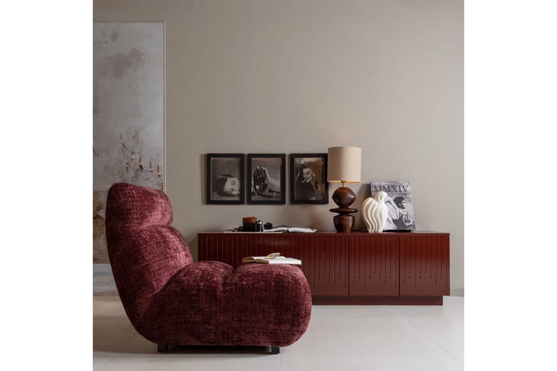 Lænestol Observe - Aubergine - Møbler - Stole & lænestole - Lænestole