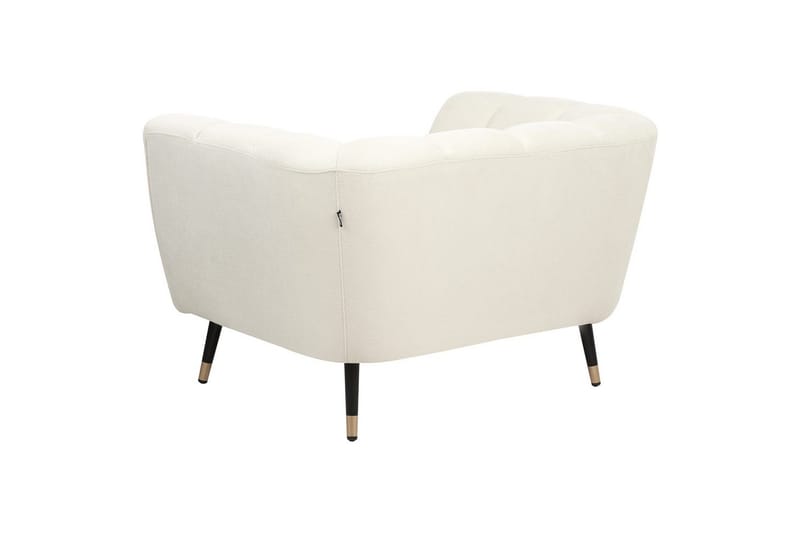 Lænestol Orsta - Beige, sort, guld - Møbler - Stole & lænestole - Lænestole