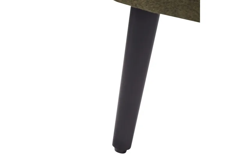 Lænestol Orum - Grønt, lyst træ, sort - Møbler - Stole & lænestole - Lænestole