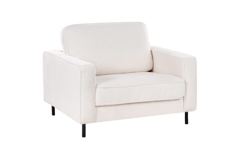 Lænestol Savalen - Hvid, Sort - Møbler - Stole & lænestole - Lænestole