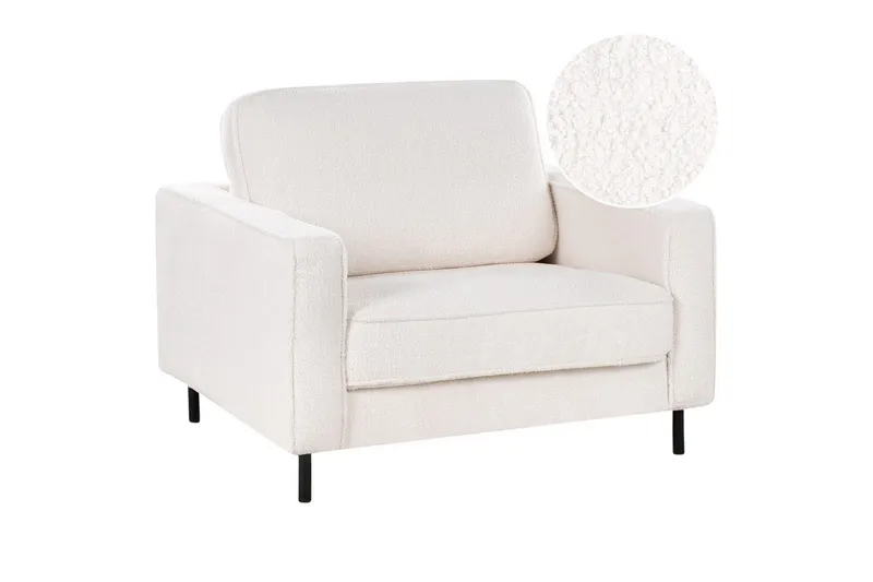 Lænestol Savalen, Hvid, Sort