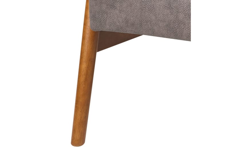 Lænestol Skara - Brun, mørkt træ - Møbler - Stole & lænestole - Lænestole