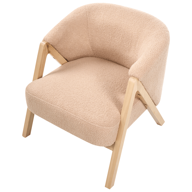 Lænestol Skei - Beige - Møbler - Stole & lænestole - Lænestole