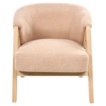Lænestol Skei - Beige - Møbler - Stole & lænestole - Lænestole