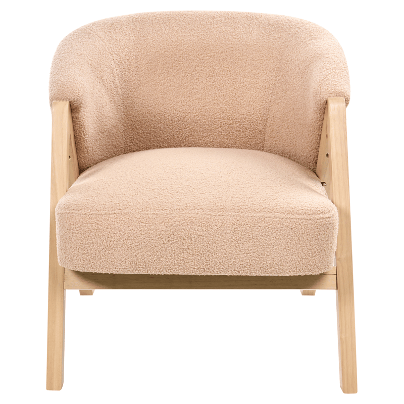 Lænestol Skei - Beige - Møbler - Stole & lænestole - Lænestole