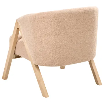 Lænestol Skei - Beige - Møbler - Stole & lænestole - Lænestole