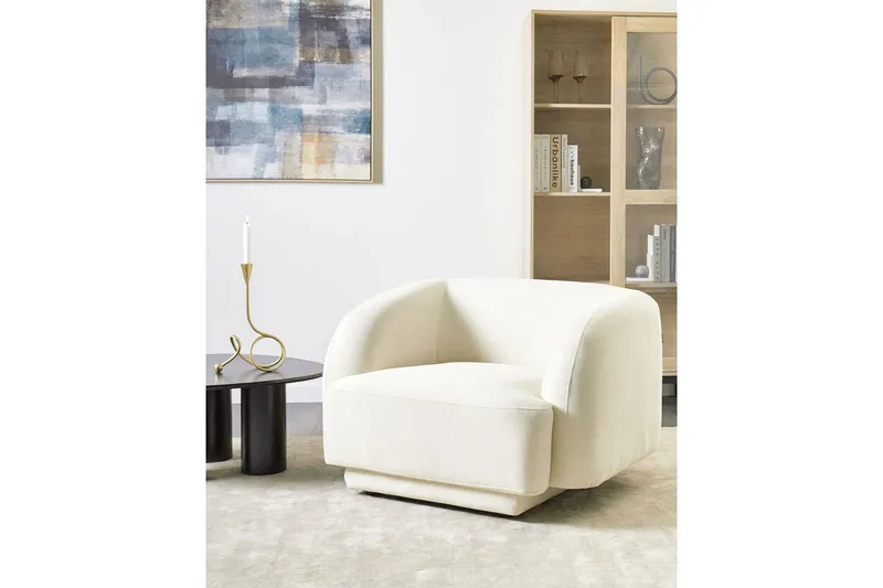 Lænestol Skjanes - Beige - Møbler - Stole & lænestole - Lænestole