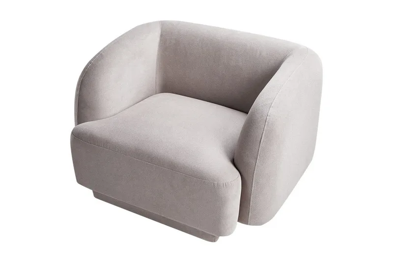 Lænestol Skjanes - Grå - Møbler - Stole & lænestole - Lænestole