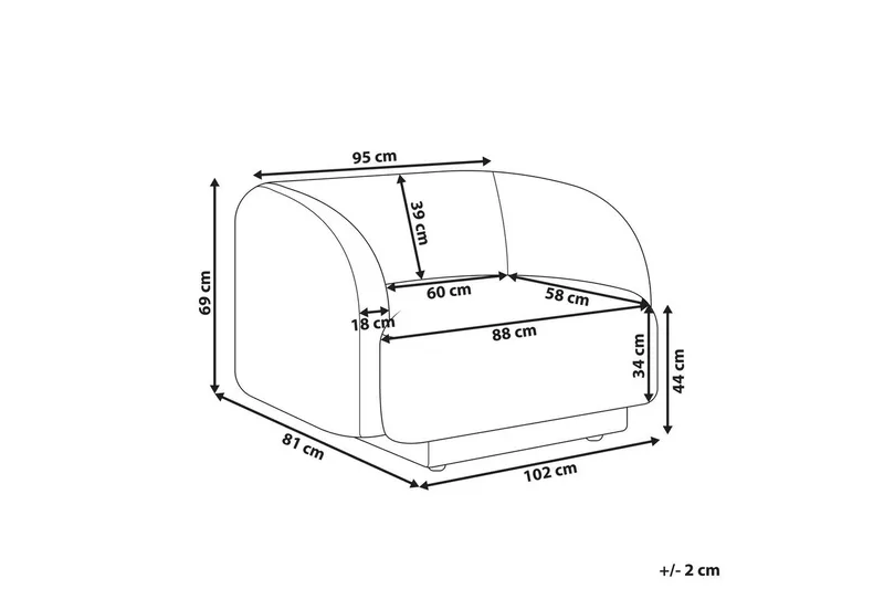 Lænestol Skjanes - Grøn - Møbler - Stole & lænestole - Lænestole