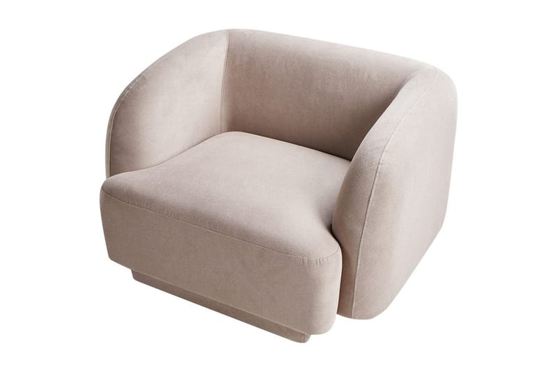 Lænestol Skjanes - Taupe - Møbler - Stole & lænestole - Lænestole