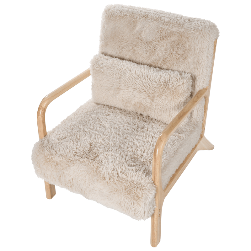 Lænestol Skovde - Lys beige - Møbler - Stole & lænestole - Lænestole